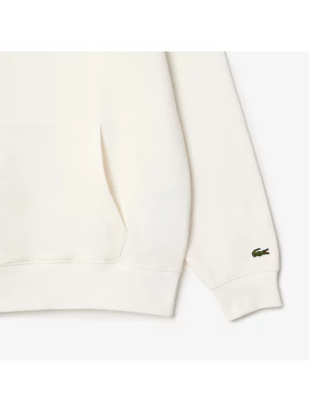 Lacoste Bluza Z Nadrukiem biała