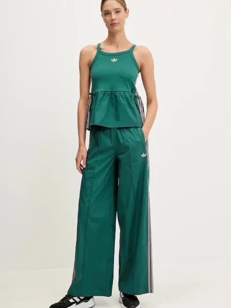 Adidas Originals Spodnie Dresowe Summer Glow gruen zielone