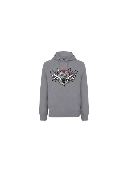 Shooos x Doke Essence of Snow Unisex Bluzy i bluzy z kapturem Shooos dokesnow-gr-S Size: S szary
