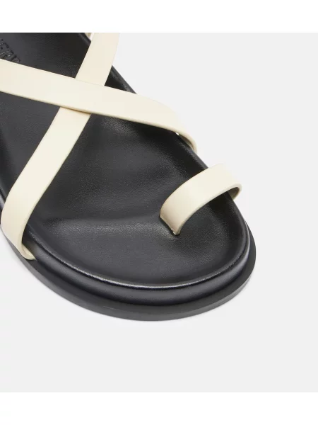 Sandale A.emery din piele alb
