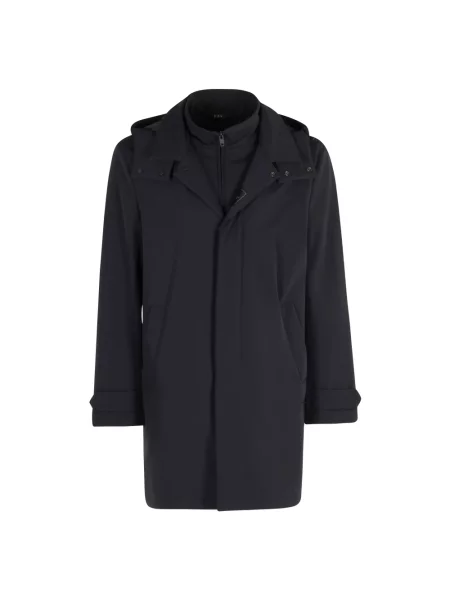 Podróż płaszcz Fay z dżerseju niebieski