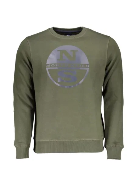 Hanorac North Sails cu imagine verde