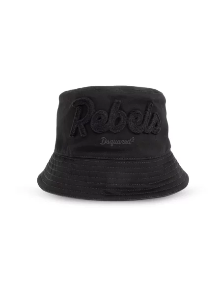 Czapka Dsquared2 z logo czarna