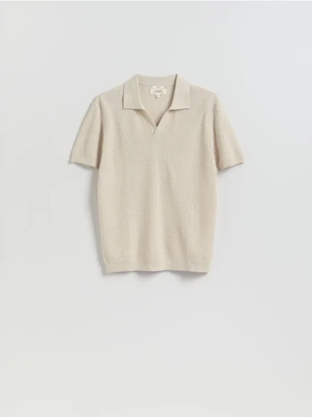 Льняная футболка Reserved