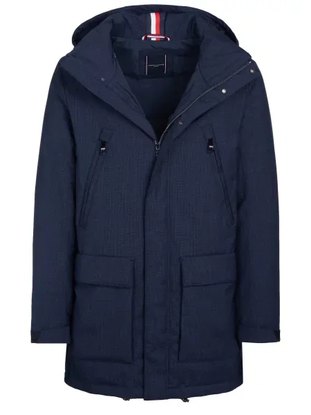 TOMMY HILFIGER Prijelazni kaput Tommy Hilfiger Mantel tamno plava