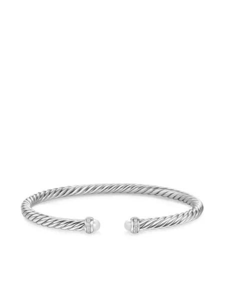 Brăţară David Yurman argintiu
