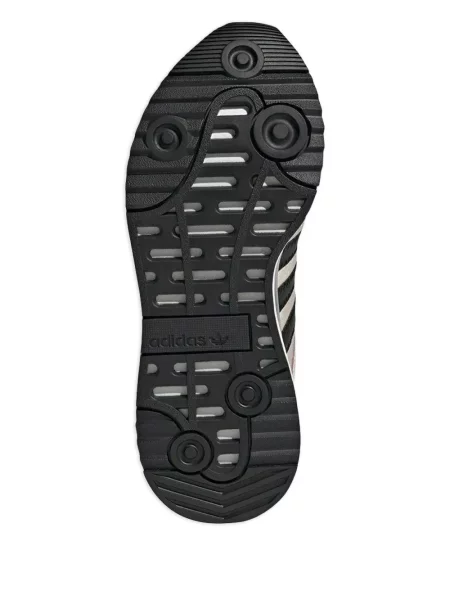 Sneakersy Adidas Forum do biegania zamszowe z dekoltem w serek szare