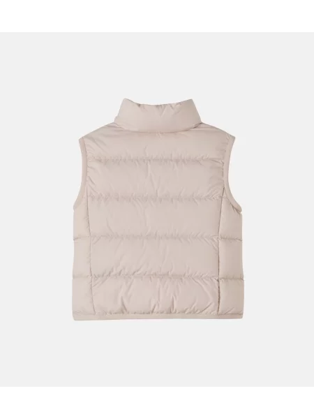 Gyerek pehelymellény Moncler Enfant rózsaszín
