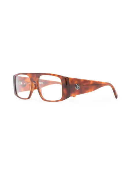 Sluneční brýle Moncler Eyewear hnědé