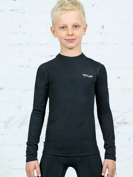 Детское термобелье Totalfit черное