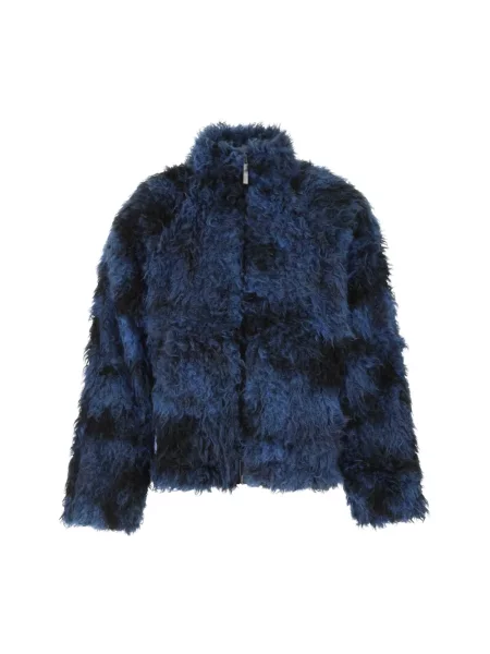 Kurtka Alexander Mcqueen niebieska