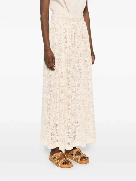 Fusta maxi Zimmermann cu model floral din dantelă