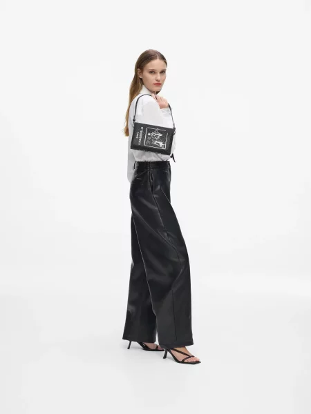 Karl Lagerfeld Clutch K/Soiree / alb negru