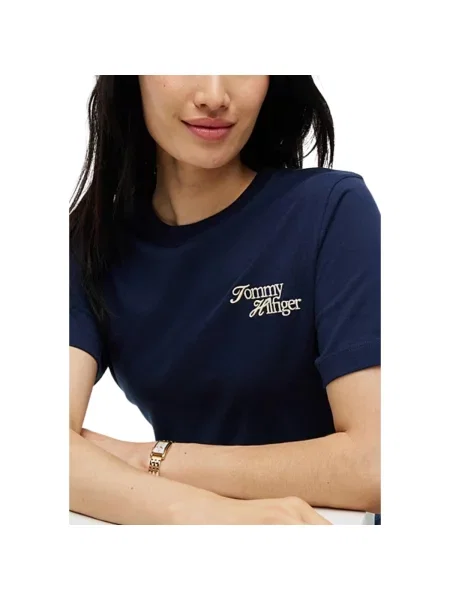 Tricou Tommy Hilfiger albastru