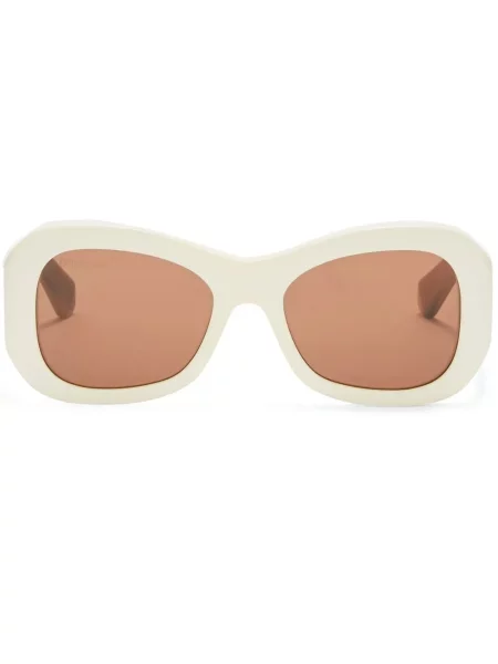 Ochelari de soare Off-white cu imagine alb