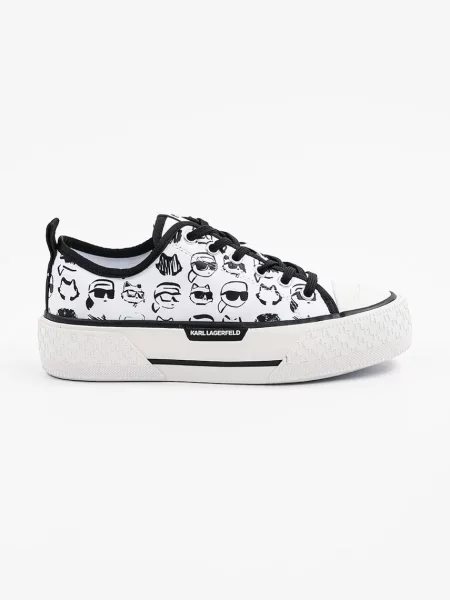 Ниски кецове Karl Lagerfeld KAMPUS MAX III бяло