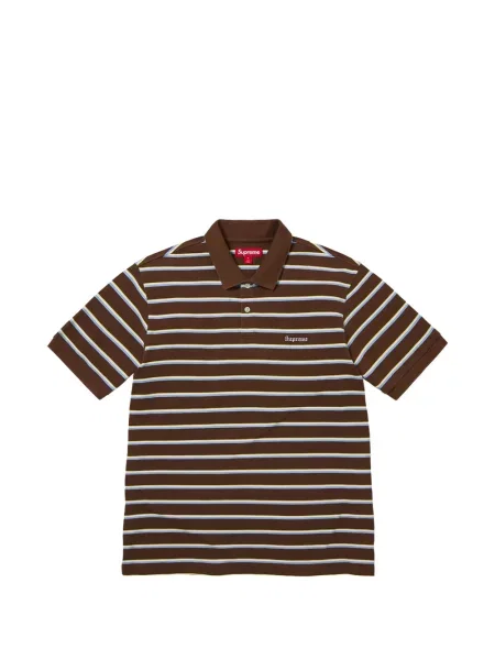 Polotričko Supreme s výšivkou hnědé