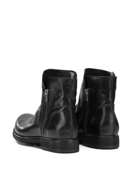 Botine Officine Creative din piele negru