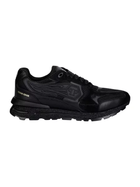 Sneakersy Philipp Plein skórzane czarne