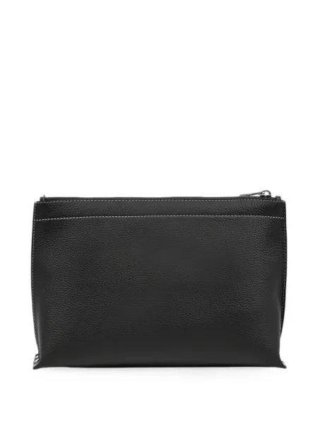 Geantă plic A.p.c. din piele negru
