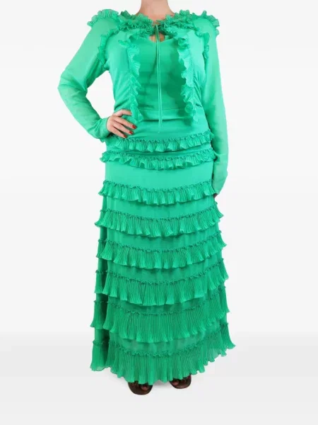 Rochie maxi Capucci verde