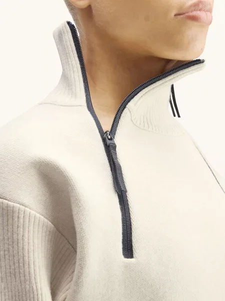 Adidas By Stella Mccartney Pletený Svetr Adidas By Stella Mccartney světle / tmavě šedá