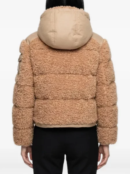 Ursuleț de pluș geacă Moncler maro