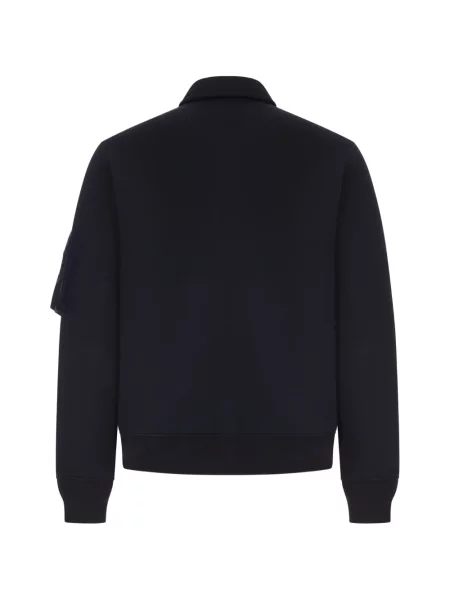 Hanorac cu fermoar Sacai negru