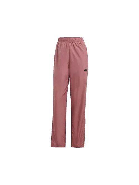 Pantaloni sport Adidas cu dungi roz