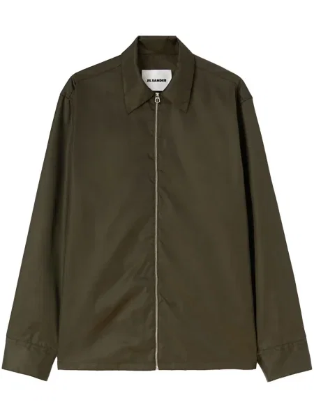 Kurtka koszulowa Jil Sander zielona