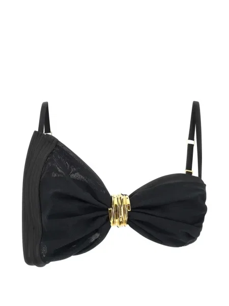 Sutien Elisabetta Franchi cu funde din tul negru