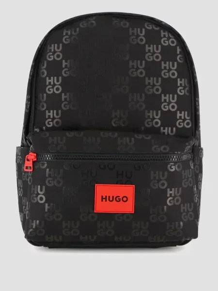 HUGO Kids Повсякденний рюкзак Для хлопчиків чорний