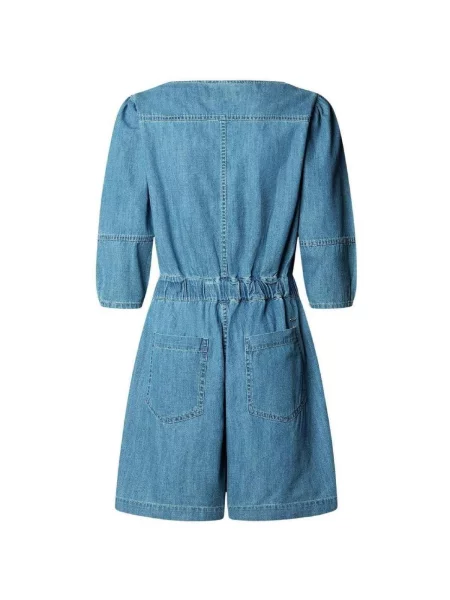 Salopetă de blugi Pepe Jeans albastru