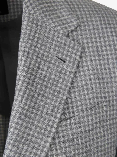 Geacă Zegna cu model pepito gri