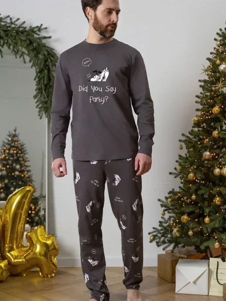 Піжама Leinle з довгим рукавом