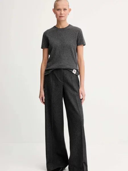 Bally t-shirt kaszmirowy szary