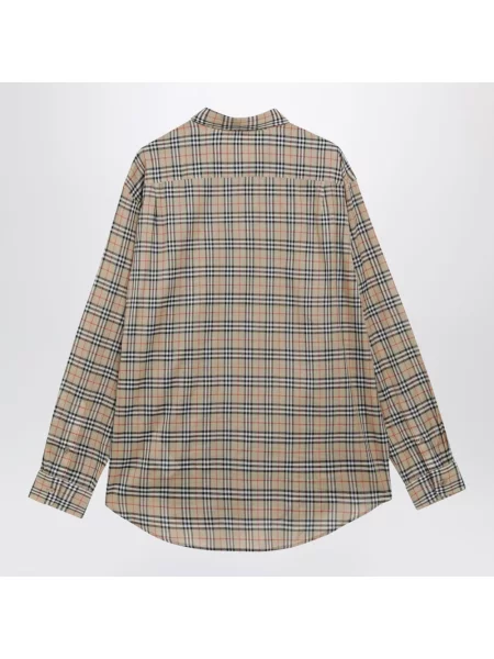 Koszula Burberry beżowa