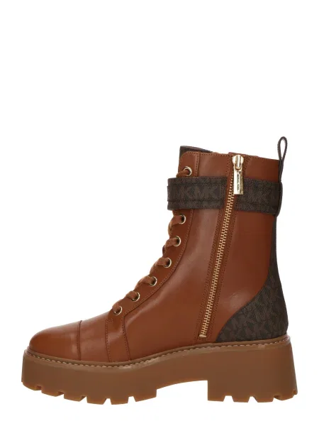 MICHAEL Michael Kors Ghete cu șireturi / coniac maro