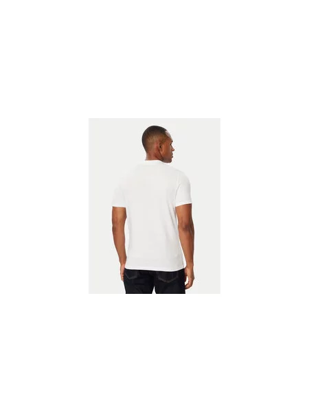 Guess Marškinėliai Slim Fit balta