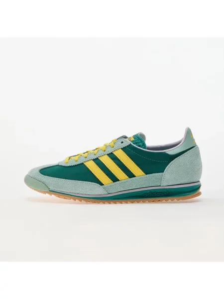 ADIDAS ORIGINALS Nizke superge SL 72 OG / zelena / meta rumena