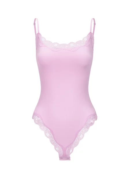 Cfab Body Bodysuit String mit Lace orchidea
