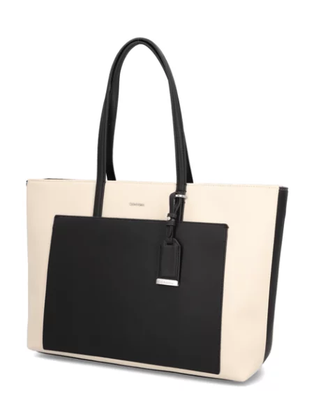 Calvin Klein CK MUST SHOPPER LG bílá