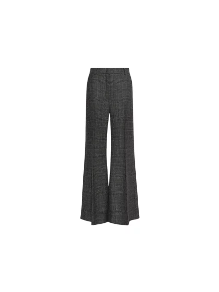 Spodnie Weekend Max Mara wełniane szare