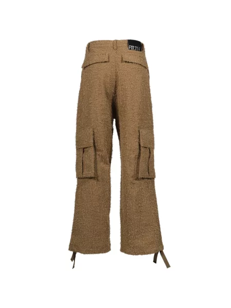 Pantaloni Filth zdrențuiți maro