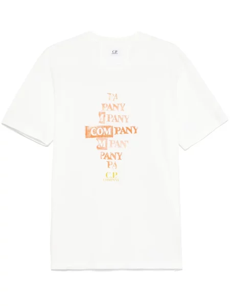 Tricou C.p. Company cu imagine alb