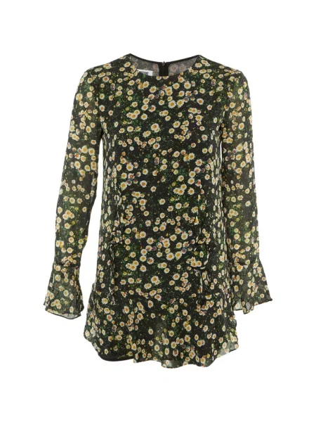 Rochie Moschino Cheap & Chic cu model floral cu imagine negru