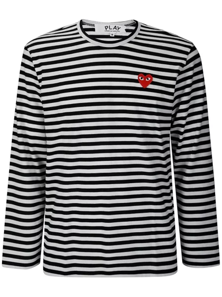 Tričko Comme Des Garçons Play černé