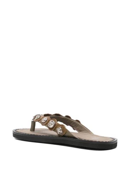 Sandale Toga Pulla din piele verde
