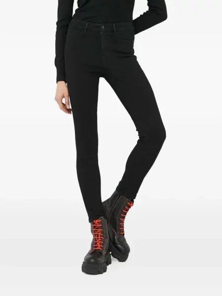 Skinny jeansy skinny Guess czarne