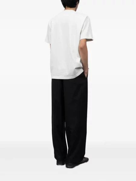 Tricou Lady White Co. cu decolteu rotund alb